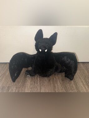 retired Webkinz Black Bat (model HM367)